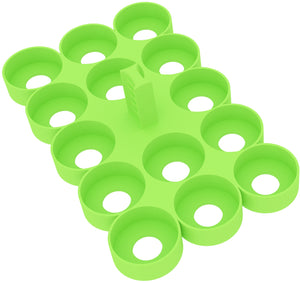 Feldherr paint racks + token trays for 4l Really Useful Boxes - 56 Citadel paint pots (12 ml / 18 ml / 24 ml) + game material