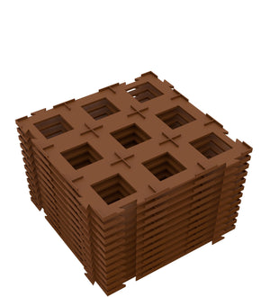 Feldherr terrain tile grid for Carcassonne - interlocking