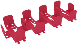 4 pcs value pack Feldherr card holder for Dominion - basic Treasure cards + Curse Cards with sleeves