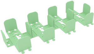 4 pcs value pack Feldherr card holder for Dominion - basic Treasure cards + Curse Cards with sleeves