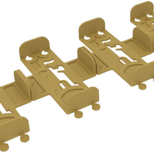 4 pcs value pack Feldherr card deck holder for Dominion - basic Victory cards with sleeves