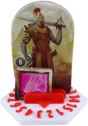 10 pcs. value pack Feldherr Dial Bases for Gloomhaven + Frosthaven + Gloomhaven: Jaws of the Lion multicolor