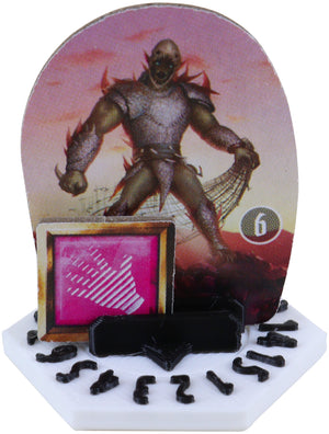 10 pcs. value pack Feldherr Dial Bases for Gloomhaven + Frosthaven + Gloomhaven: Jaws of the Lion multicolor