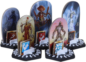 10 pcs. value pack Feldherr Dial Bases for Gloomhaven + Frosthaven + Gloomhaven: Jaws of the Lion multicolor