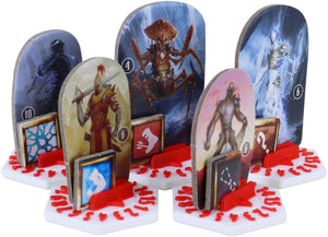 10 pcs. value pack Feldherr Dial Bases for Gloomhaven + Frosthaven + Gloomhaven: Jaws of the Lion multicolor