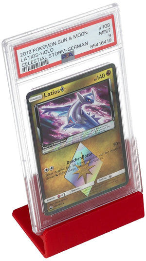 5 pcs value pack Feldherr Card Stand for Graded Cards, Trading Cards, and Slabs