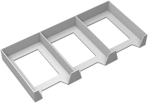 Feldherr card holder for game cards in 54 x 80 mm format - 120 cards - 3 compartments