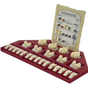 Feldherr player board for Catan