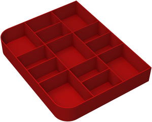 Feldherr Quarter-Size token tray for game material - 13 compartments