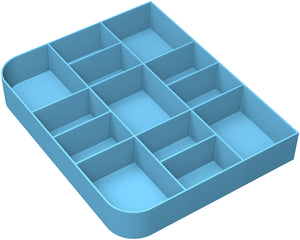 Feldherr Quarter-Size token tray for game material - 13 compartments