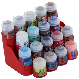 Feldherr Paint Rack for 18 Citadel paint pots (12 ml / 18 ml / 24 ml)
