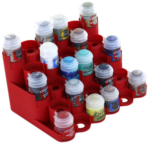 Feldherr Paint Rack for 28 Citadel paint pots (12 ml / 18 ml / 24 ml)