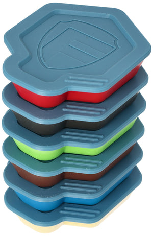 6 pcs value pack Feldherr lid for SHELL token trays