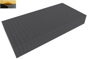 500 mm x 250 mm x 70 mm - Raster 20 mm - Pick and Pluck / Pre-Cubed foam tray self-adhesive