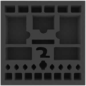 Foam tray value set for Mice and Mystics - Core Game (Sorrow and Remembrance) and Heart of Glorm expansion