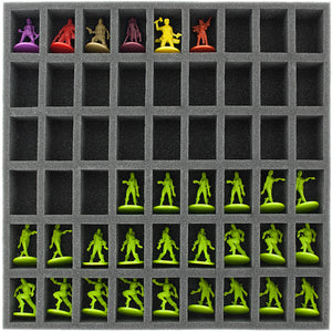 Schaumstoff-Set für Zombicide Toxic City Mall Box