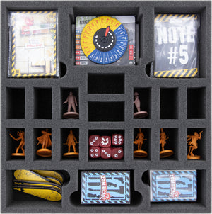 Feldherr foam set for Zombicide: 2nd Edition - Washington Z.C. - board game box