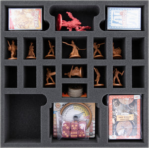 Feldherr foam set for Zombicide: Gears & Guns - board game box