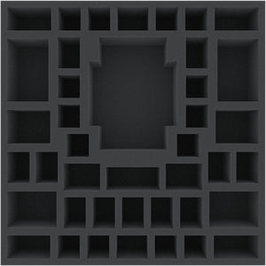 AGJK055BO 55 mm foam tray with 41 compartments for Arcadia Quset: Hell of a Box