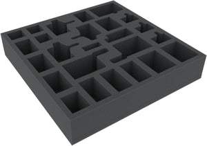 AGKB055BO 55 mm foam tray with 25 compartments for Dark Souls - The Board Game - characters