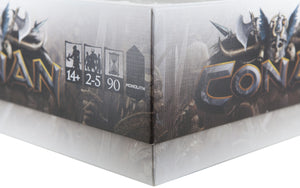 Foam tray value set for the Conan board game box