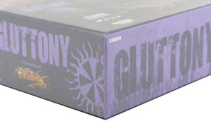 Foam tray set for The Others 7 Sins GLUTTONY board game box