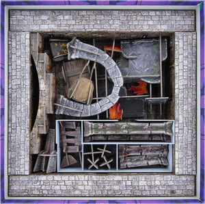 Feldherr foam set + Organizer Inserts for Descent: Legends of the Dark - The Betrayer's War - board game box