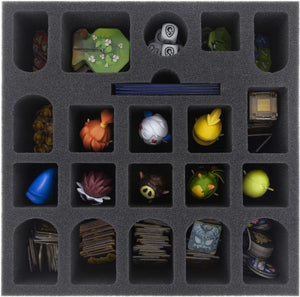 Feldherr foam tray set for Krosmaster Arena and expansion Frigost board game boxes