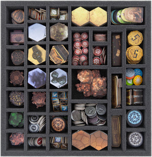 Feldherr foam tray set for Gloomhaven with MINI MINUS bag