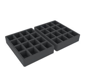 Feldherr foam set for Citadel Crusade Figure Case - 128 Miniatures