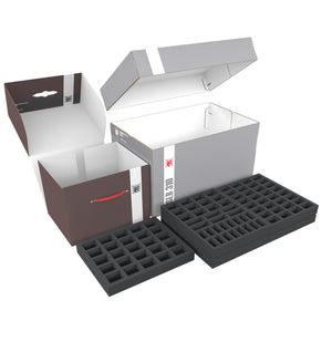 Feldherr Storage Box DS + Storage Box FSLB250 for Zombicide: Invader - Soldier Pledge + Optional Buys