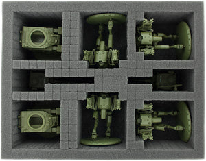 Feldherr Storage Box DSLB310 for Dust 1947: Vehicles and Infantry