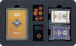 Feldherr Storage Box Set with 1x DSLB310 + 1x FSLB310 + 2x FSLB150 for Massive Darkness 2: Hellscape - Kickstarter Gameplay All-In Pledge