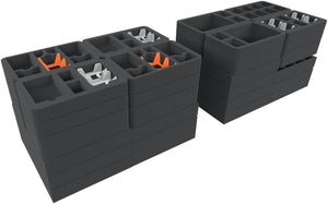 Feldherr Storage Box Set with 1x DSLB310 + 1x FSLB310 + 2x FSLB150 for Massive Darkness 2: Hellscape - Kickstarter Gameplay All-In Pledge