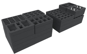 Feldherr Storage Box Set with 1x DSLB310 + 1x FSLB310 + 2x FSLB150 for Massive Darkness 2: Hellscape - Kickstarter Gameplay All-In Pledge