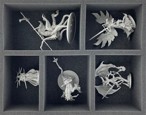 Feldherr Storage Box Set with 1x DSLB310 + 1x FSLB310 + 2x FSLB150 for Massive Darkness 2: Hellscape - Kickstarter Gameplay All-In Pledge