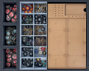 Feldherr Storage Box Set with 1x DSLB310 + 1x FSLB310 + 2x FSLB150 for Massive Darkness 2: Hellscape - Kickstarter Gameplay All-In Pledge