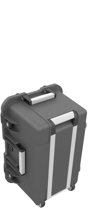 Transport Case / Trolley for 12 tablets in XL sleeves - compartments 26 mm wide - compatible with Apple iPad, Samsung Galaxy Tab A or Microsoft Surface Go