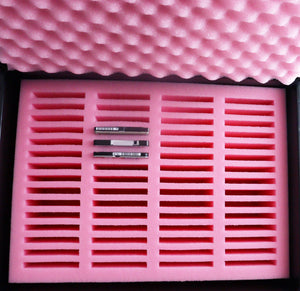 Feldherr ESD Foam Set + Euro Box for 2.5'' SSD / HDD hard drives / Printed Circuit Boards / Workshop - 60 compartments