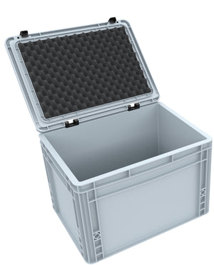 ED 43/27 HG Eurocontainer Case / Euro Box 400 x 300 x 285 mm inclusive Pick and Pluck foam