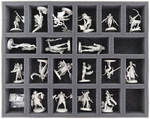 Feldherr foam set with Eurobox DSEB165 for Kingdom Death: Monster Gambler’s Chest - miniatures
