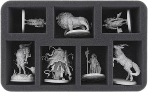 Feldherr foam set with Eurobox DSEB165 for Kingdom Death: Monster Gambler’s Chest - miniatures