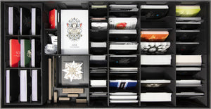 Feldherr foam set with Eurobox DSEB165 + Organizer Insert for Kingdom Death: Monster Gambler's Chest Expansion - miniatures + accessories