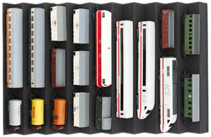 EUMFJLA01 Feldherr Zugliege - H0 Gauge - 9 compartments for model railway locomotives, wagons and vehicles