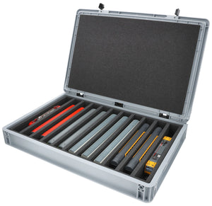 Feldherr Eurobox 60 x 40 cm Set for model railway - H0 scale - 11 compartments - foam insert for upright storage