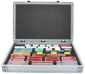 Euro Box with Zugliege - 10 compartments for N Gauge - for model railway locomotives, wagons and vehicles