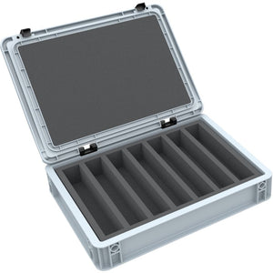 Feldherr Eurobox 40 x 30 cm Set for model railway - H0 scale - 7 compartments - foam insert for upright storage