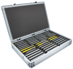 Feldherr Eurobox 60 x 40 cm Set for model railway - N scale - 12 compartments - foam insert for upright storage