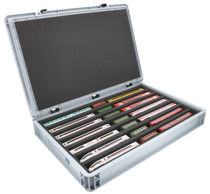 Feldherr Eurobox 60 x 40 cm set for model railways - TT gauge - 7 compartments - foam insert for horizontal storage