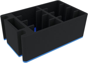 Case / Trolley for 24 tablets in XL sleeves - compartments 66 mm wide - compatible with Apple iPad, Samsung Galaxy Tab A or Microsoft Surface Go